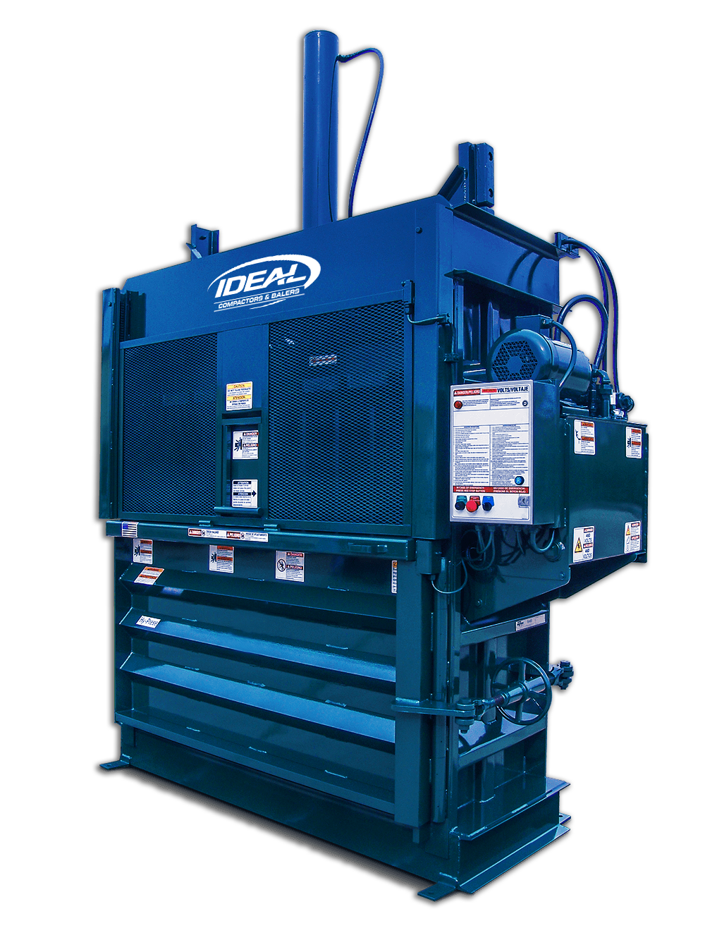 IDEAL compactor machine designed for waste management efficiency